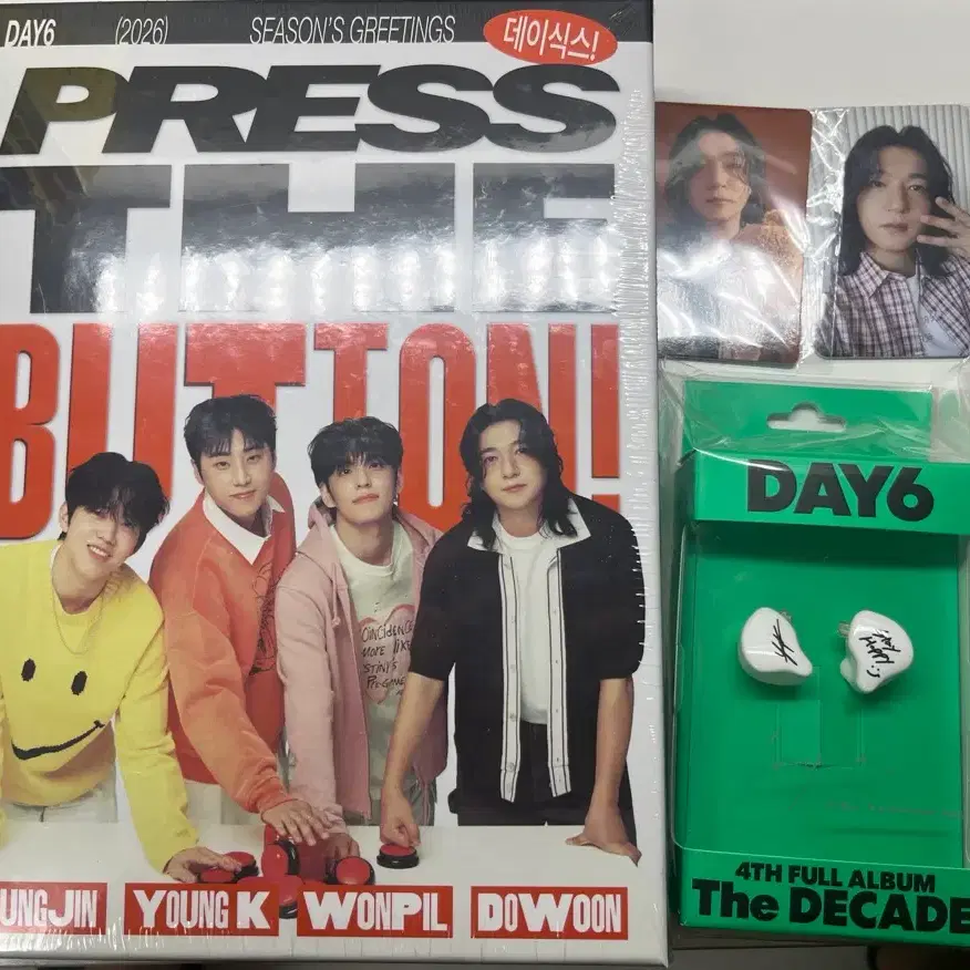 급처 데이식스 인이어, 특전포카 시그 판매