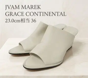 가격 32,000엔 JVAM MAREK 그레이스 콘티넨탈 36 샌들