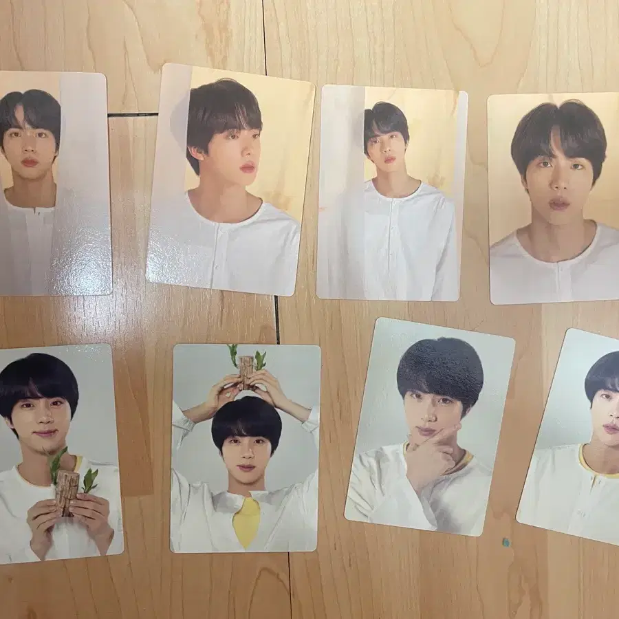 BTS 방탄 진 JIN 럽셀 미니포카 드볼 8종