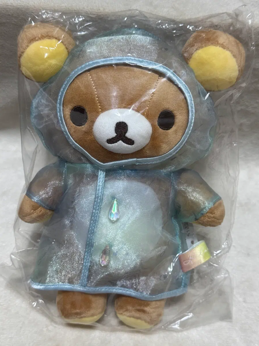 산엑스 리락쿠마 비온뒤맑음 시리즈 우비 인형