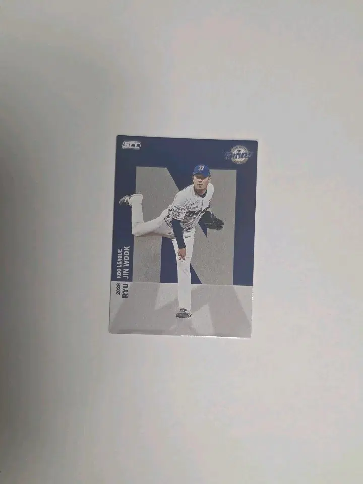 2026 SCC KBO NC 다이노스 류진욱 선수 알파벳 포카