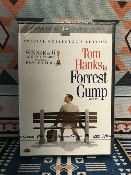 포레스트 검프 스페셜 콜렉터스 에디션 DVD (2disc) 미개봉 새상품 입니다.