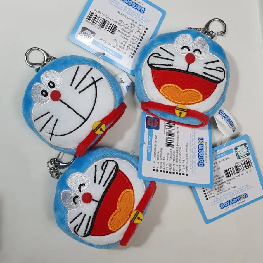 개당가격)도라에몽 인형 거울 키링 새상품