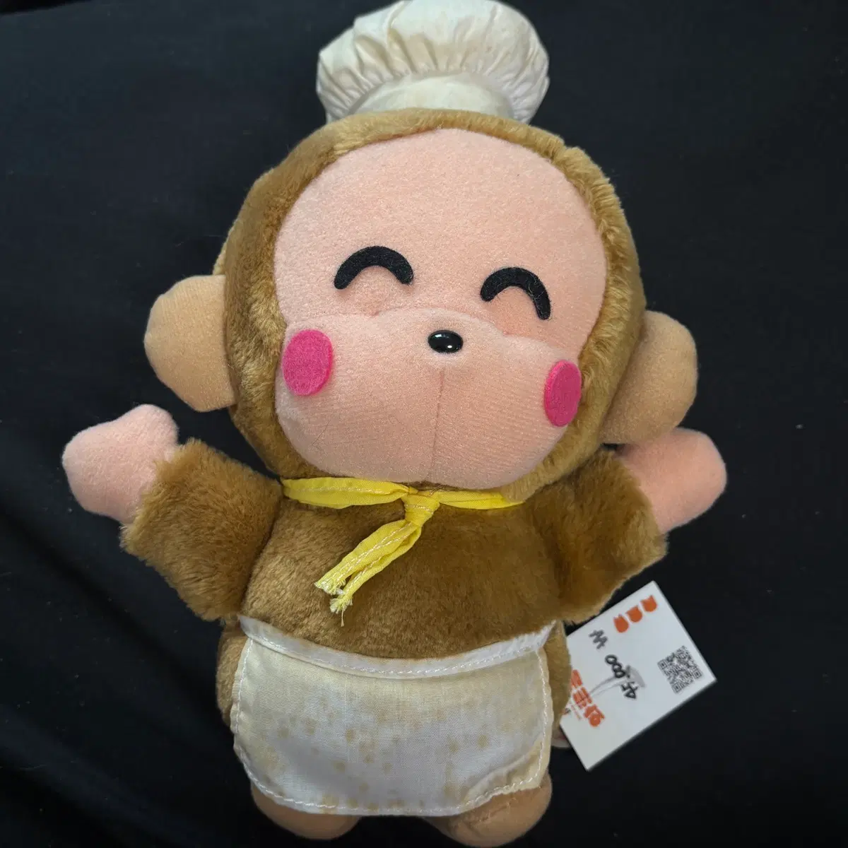 일본 고전 산리오 요리사 몽키치 원숭이 인형 레트로