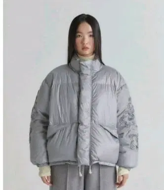 (구함) 오헤시오 구스 플라워 패딩 색 상관x
