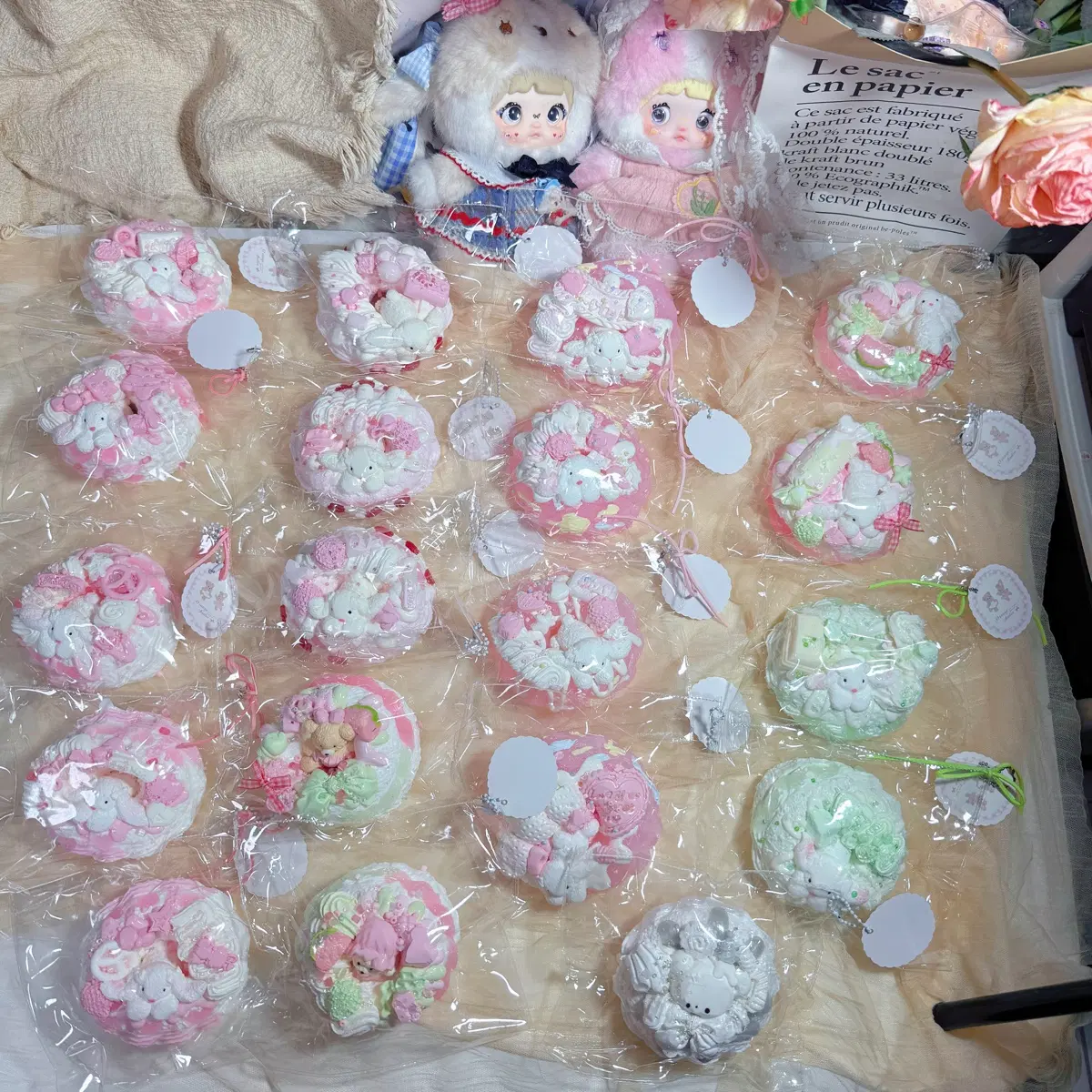 말랑이 오렌지 도넛