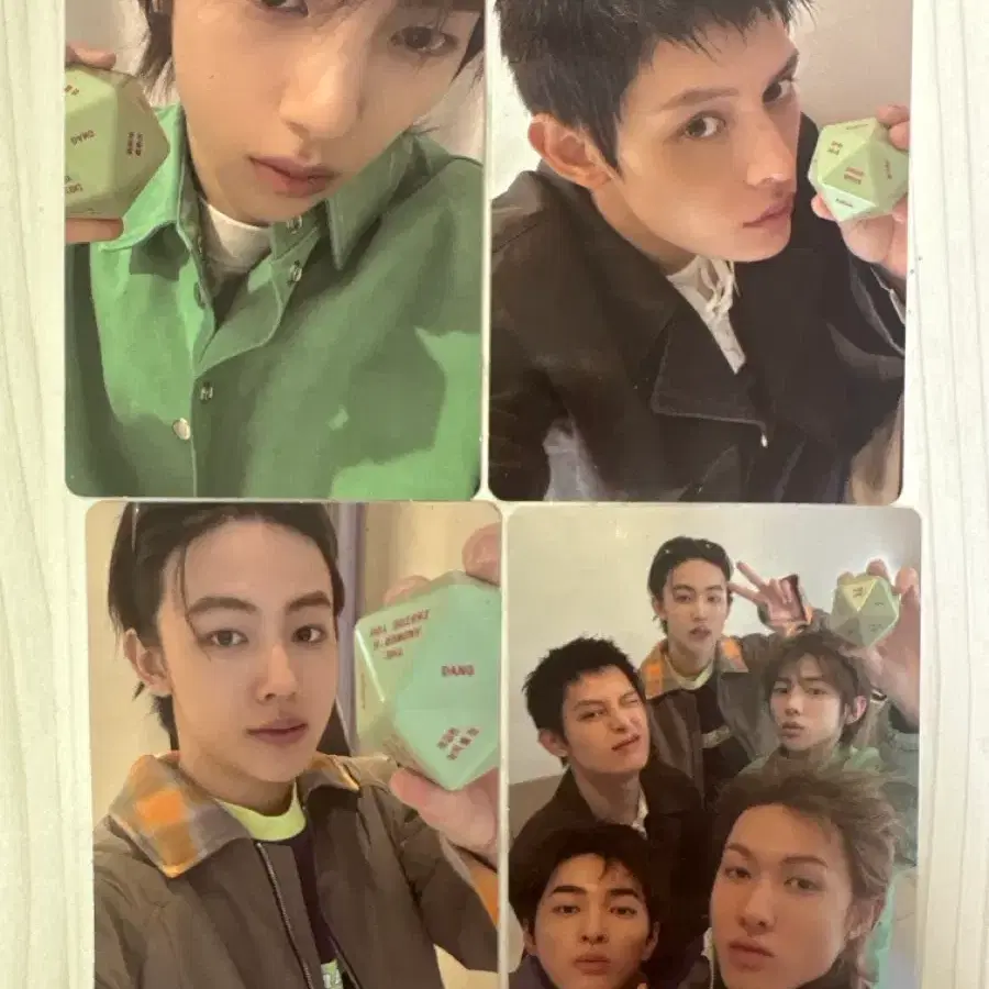 코르티스 포카 판매 양도 그린그린 레드레드 다이스 2집 green red cortis 영크크 tnt wassup ycc blue lips 아사이 acai 제임스 엄성현 주훈 단체