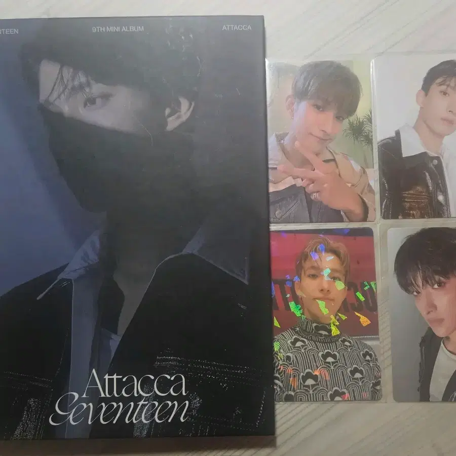 세븐틴 도겸 포카 일괄 4장+아타카 캐럿반 양도 앨범 파스테 럭드 해피벌스데이 위버스 특전 앨포