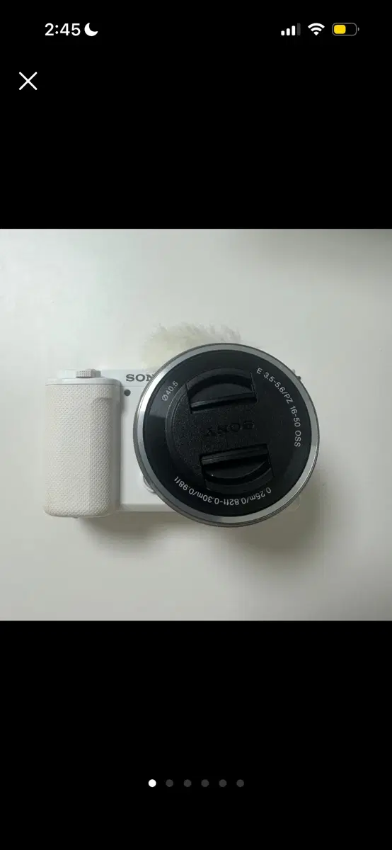 특가) 소니 ZV-E10L 화이트 + Sony E PZ 16-50mm F3.5-5.6 OSS