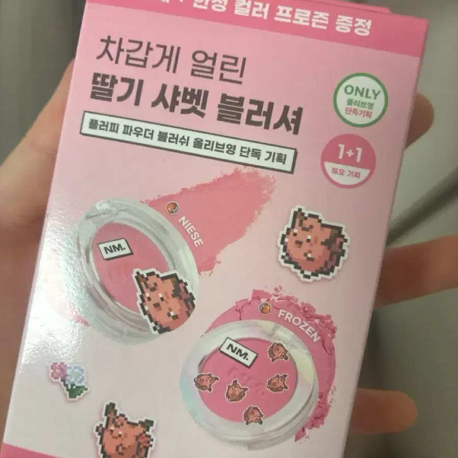 한정판 네이밍 블러셔 니제 프로즌