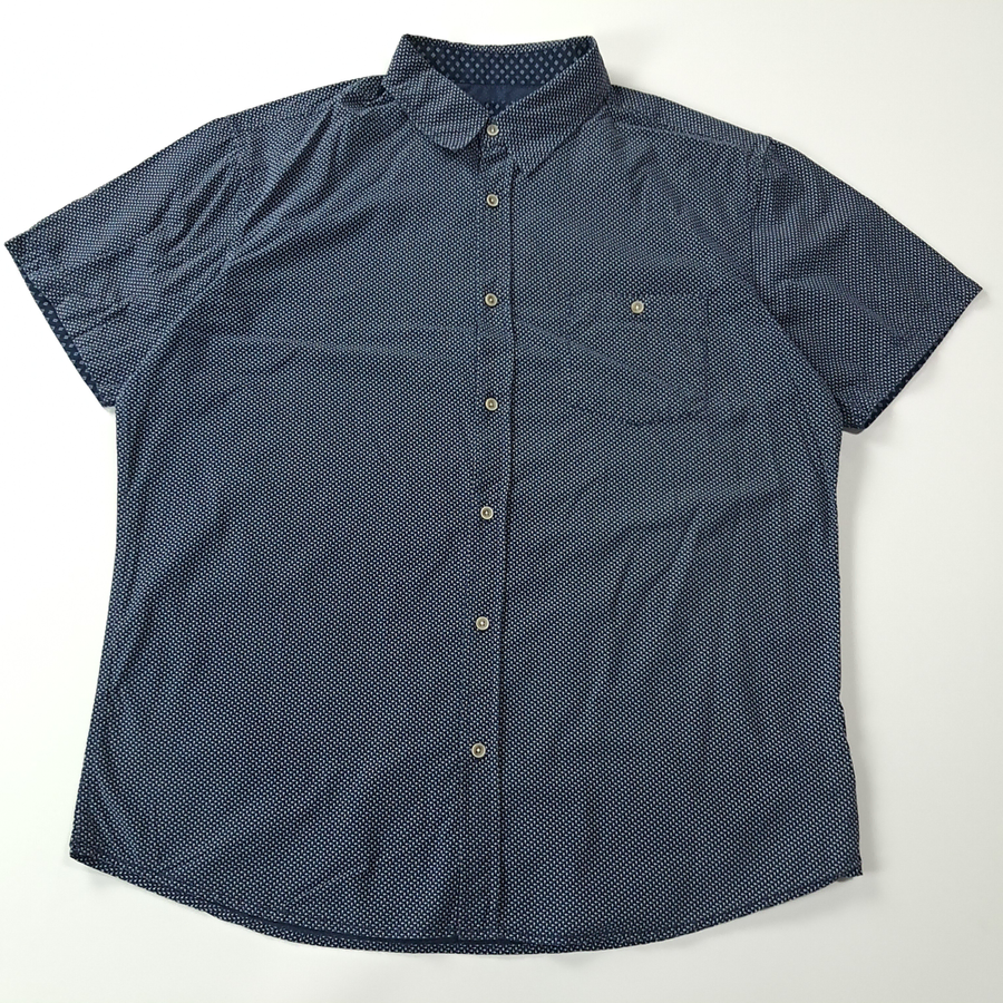 CA267 XL 리 LEE 다크네이비 애로우 패턴 반팔 셔츠 남방