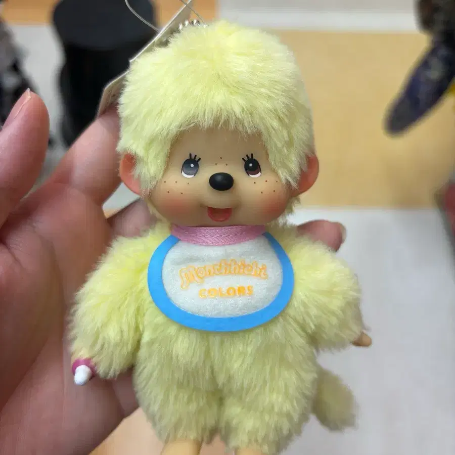 정품 몬치치 컬러 키링 새상품
