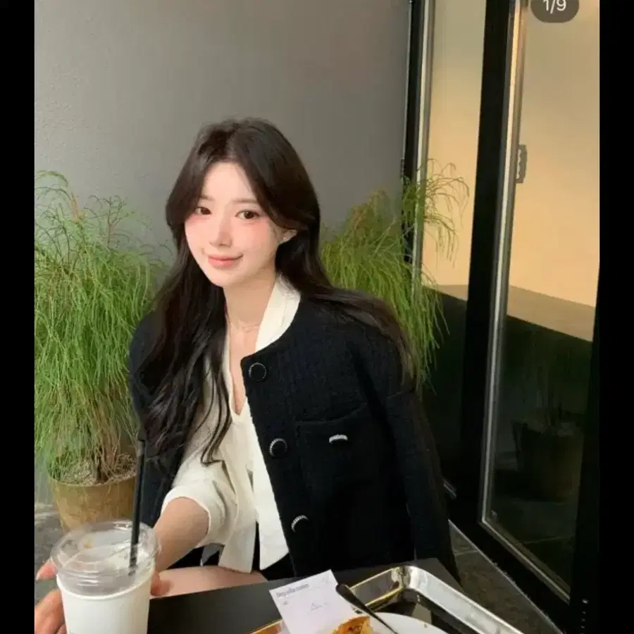 플랜트 베로 트위드 자켓