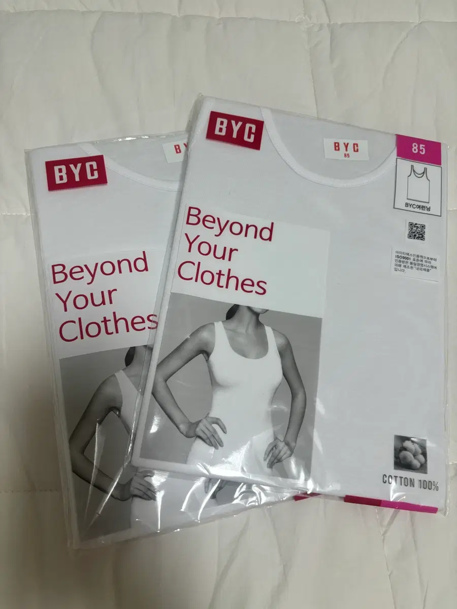 BYC 85 여성 런닝 2매입