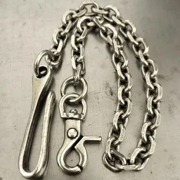 놋쇠 은도금 빈티지 팥 10mm 지갑 체인 낚시 바늘