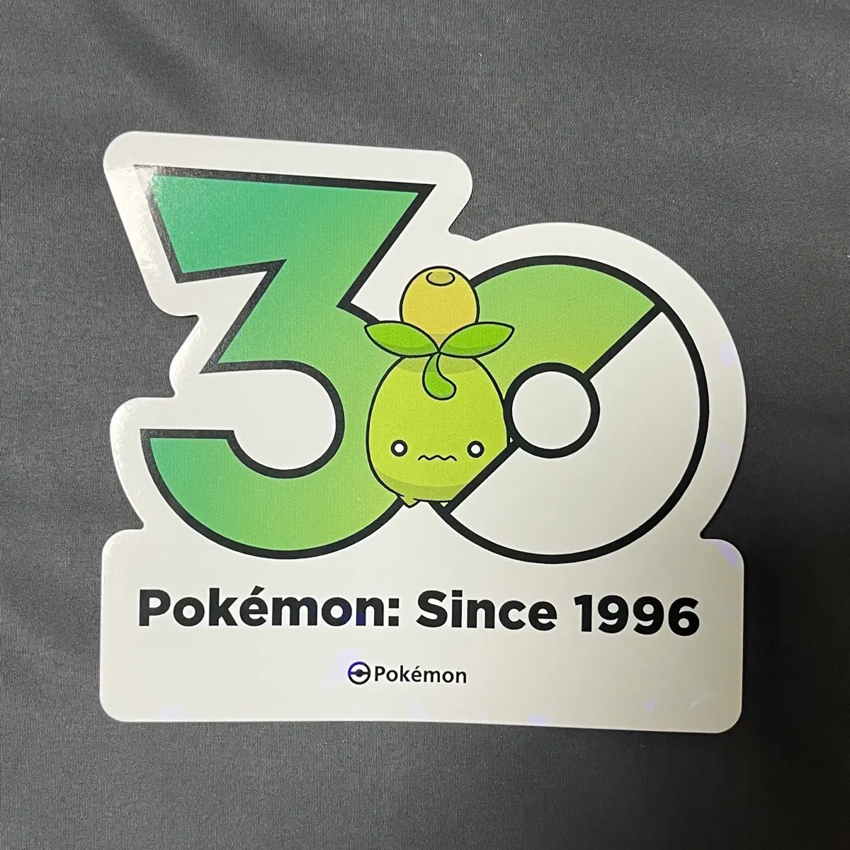 포켓몬 30주년 기념 로고 스티커 미니브 판매