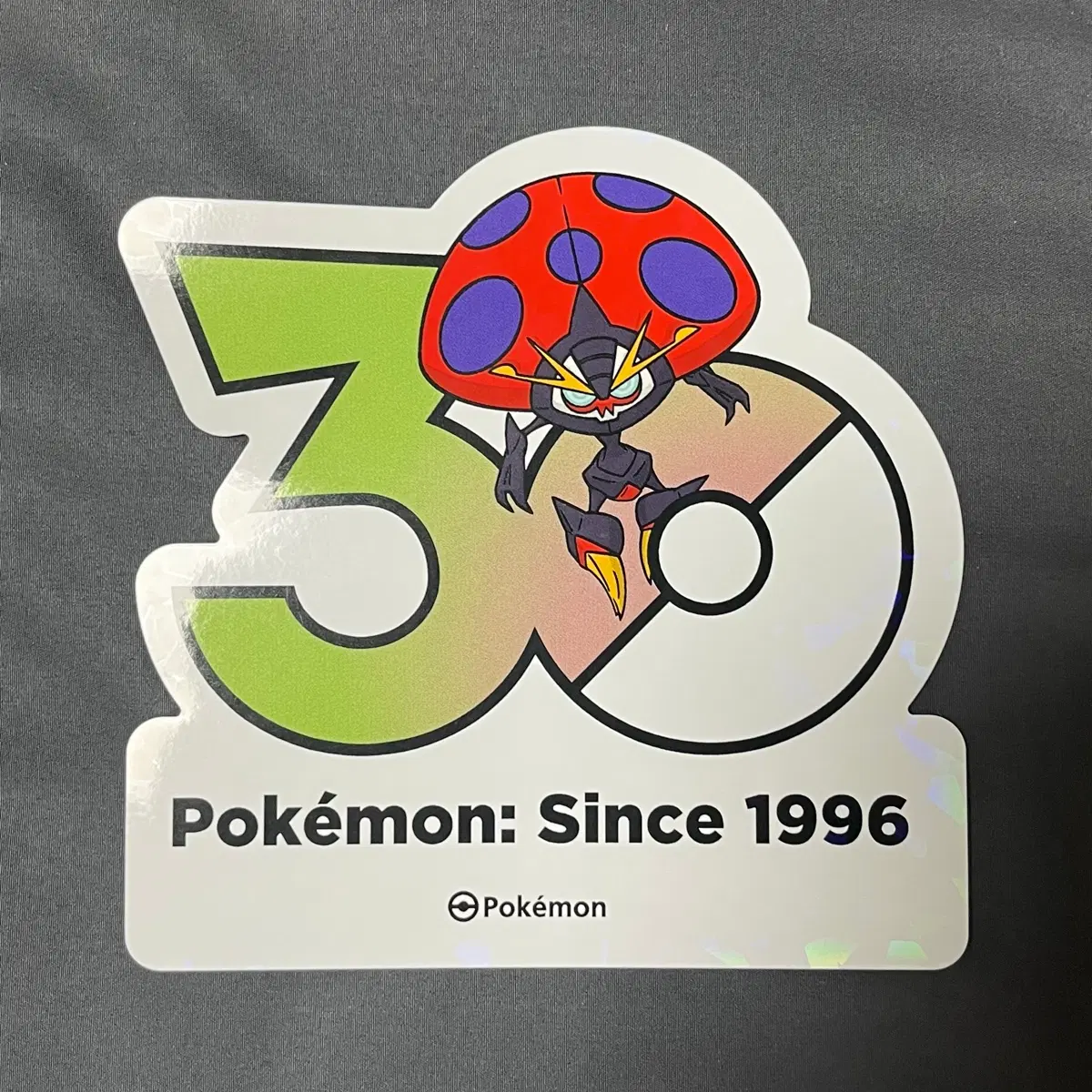 포켓몬 30주년 기념 로고 스티커 이올브 판매