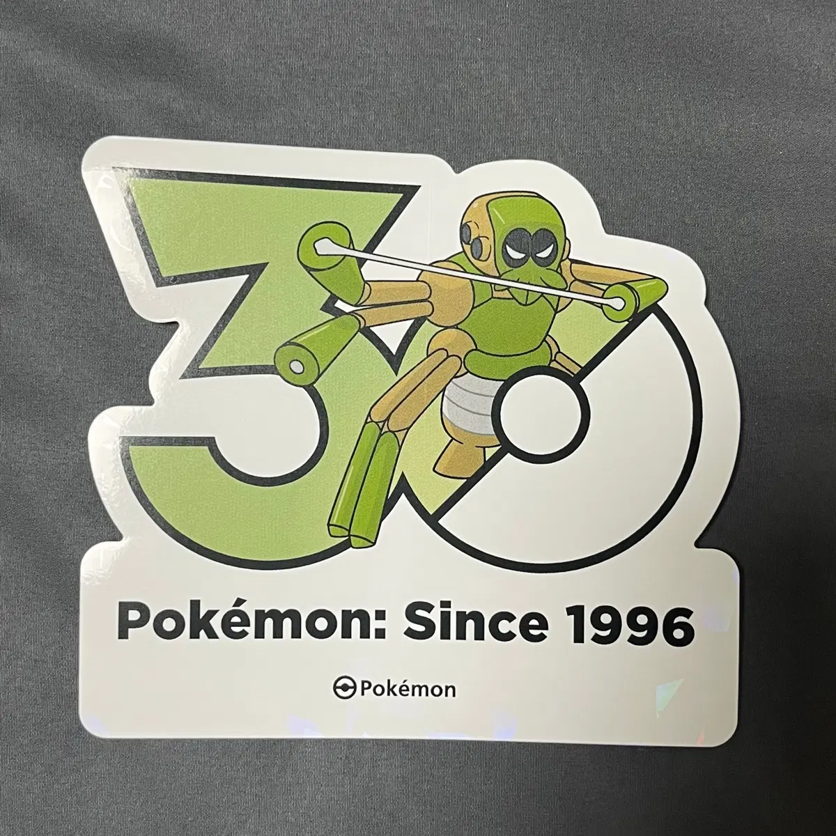 포켓몬 30주년 기념 로고 스티커 트래피터 판매