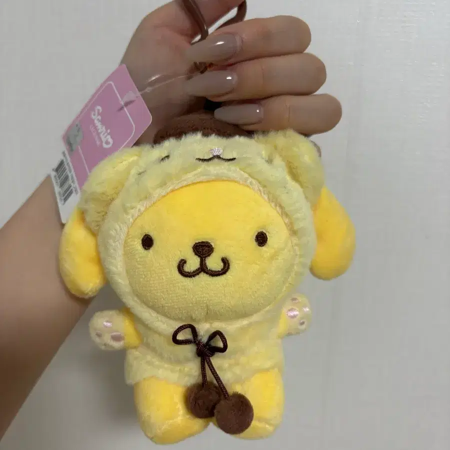 폼폼푸린 고양이 인형 키링