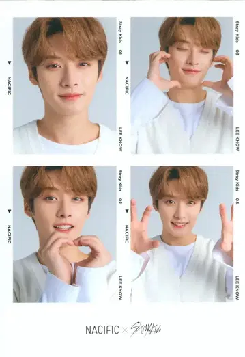 StrayKids 리노 NACIFIC 콜라보레이션 4컷 프레임