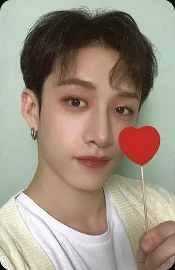 StrayKids WAVE15 BangChan NACIFIC collaboration heart stick