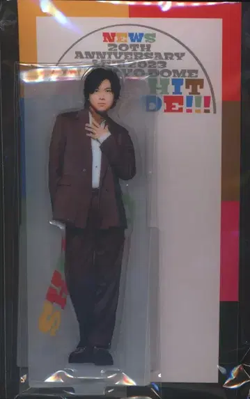 NEWS 23년 BEST HIT PARADE 20TH ANNIVERSARY LIVE IN TOKYO DOME 카토 시게아키 아크릴 스탠드
