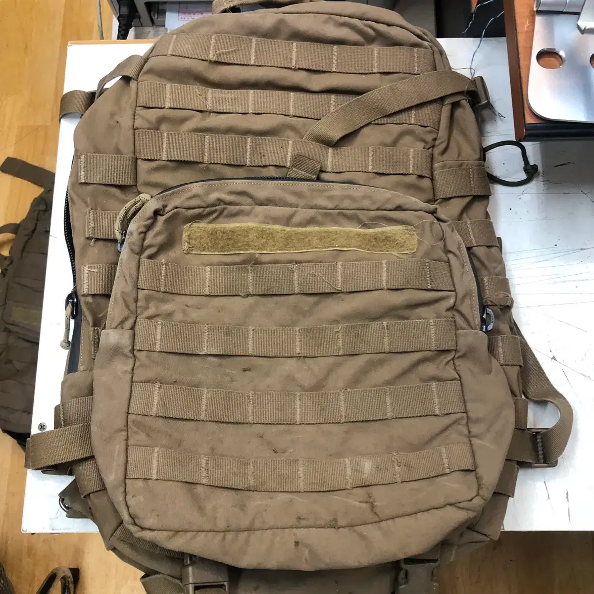 7.  [미군불하정품] 미해병대 오리지널 USMC FILBE 35L 어썰트 배낭 (B+급 하자 있음) 109