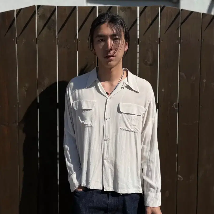 드라이본즈 레이온 셔츠