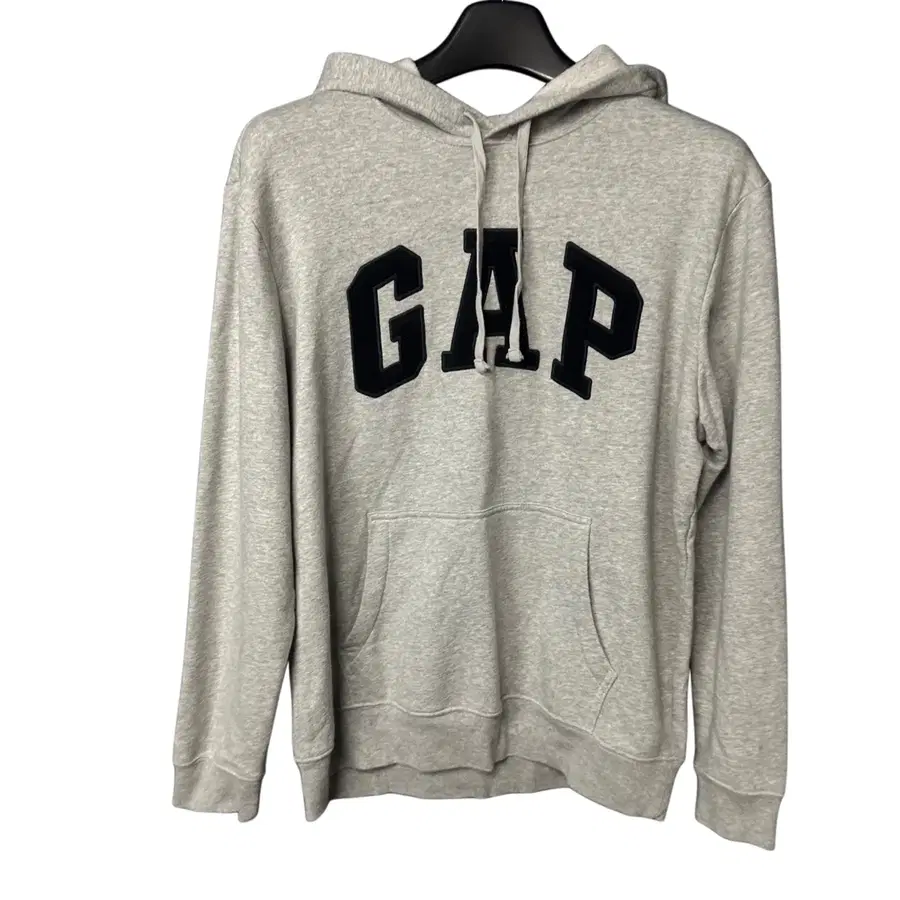 M GAP 갭 로고 그레이 후드 티셔츠