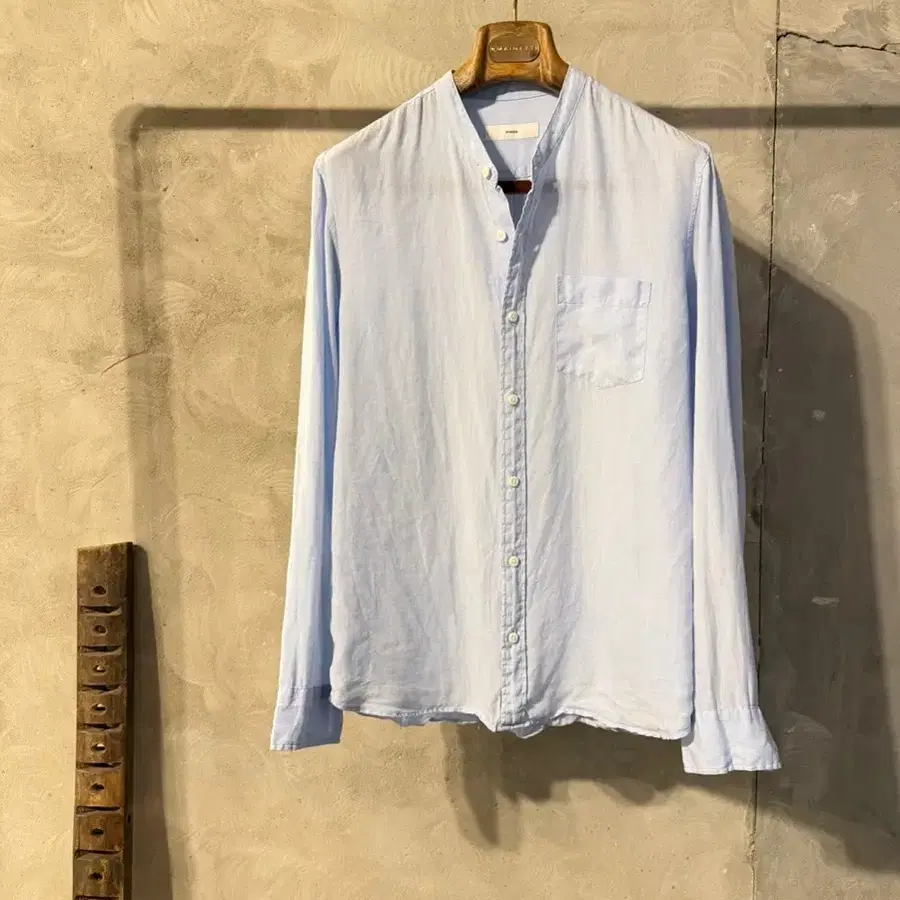 비이커 린넨 셔츠 남성100