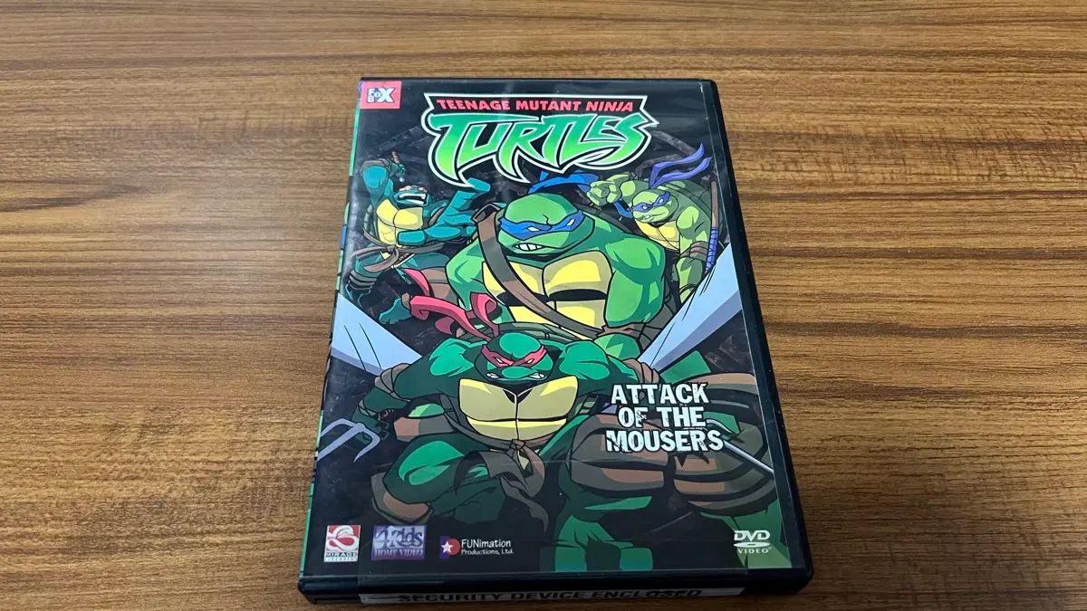 북미판-닌자거북이 - Attack of the Mousers DVD