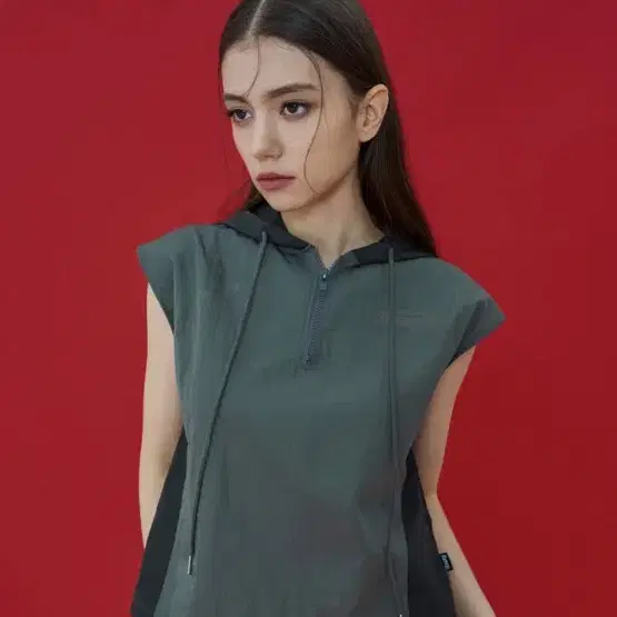 네스티 팬시클럽 나일론 후드 베스크