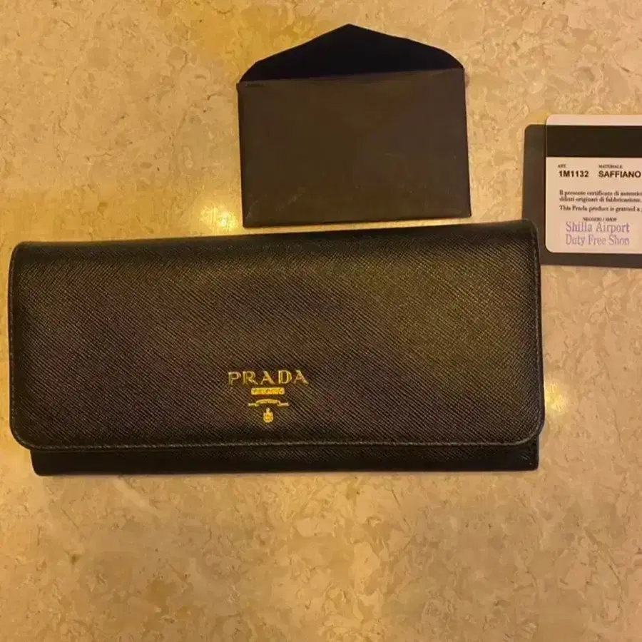 PRADA 프라다 여성 정품 장지갑