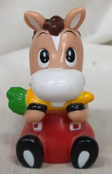JA/농협 간지 저금통 말 당근 먹는 120mm