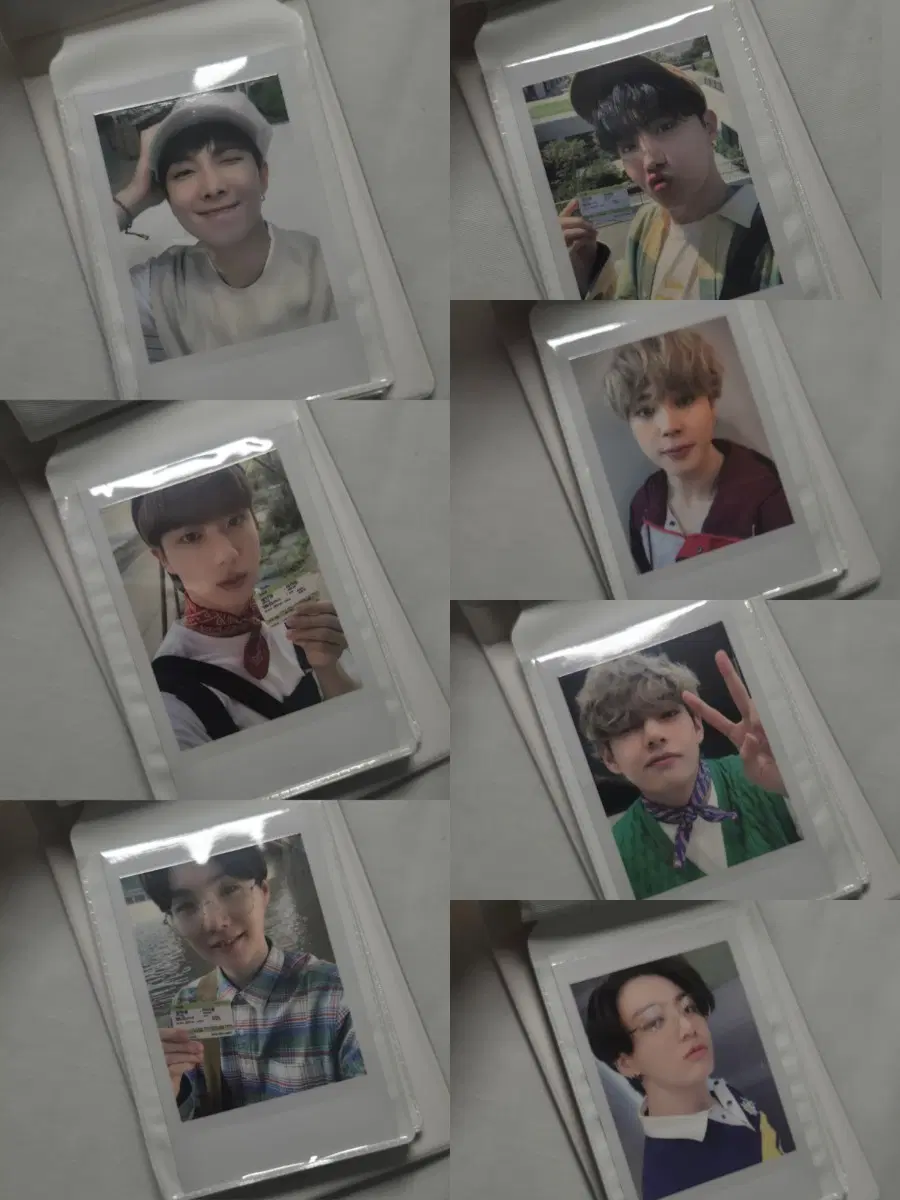 방탄소년단 BTS 2021 시즌그리팅 폴라로이드 포토카드 일괄 판매
