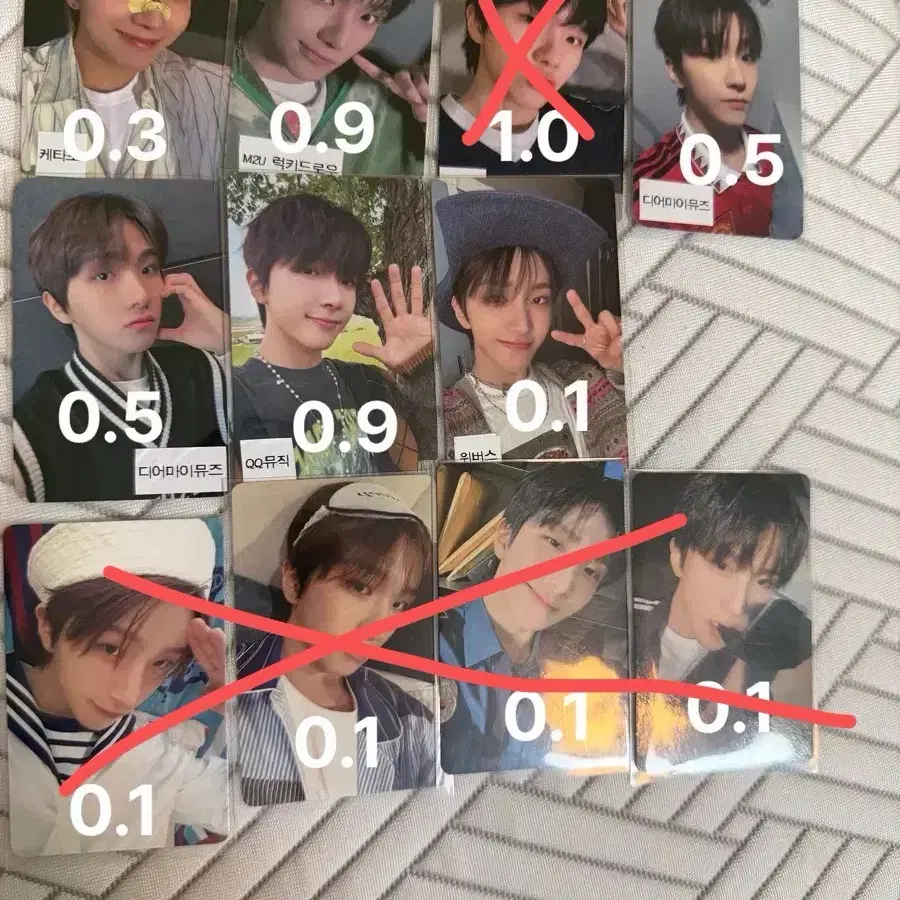 woonhak, BoyNextDoor's autograph sign photocard WTS | Bunjang Global