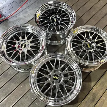 BBS LM 19インチ PCD112 19인치 BBS LM.st 슈퍼크롬 (PCD112) 신품휠 1대분 | 타이어/휠 | 번개