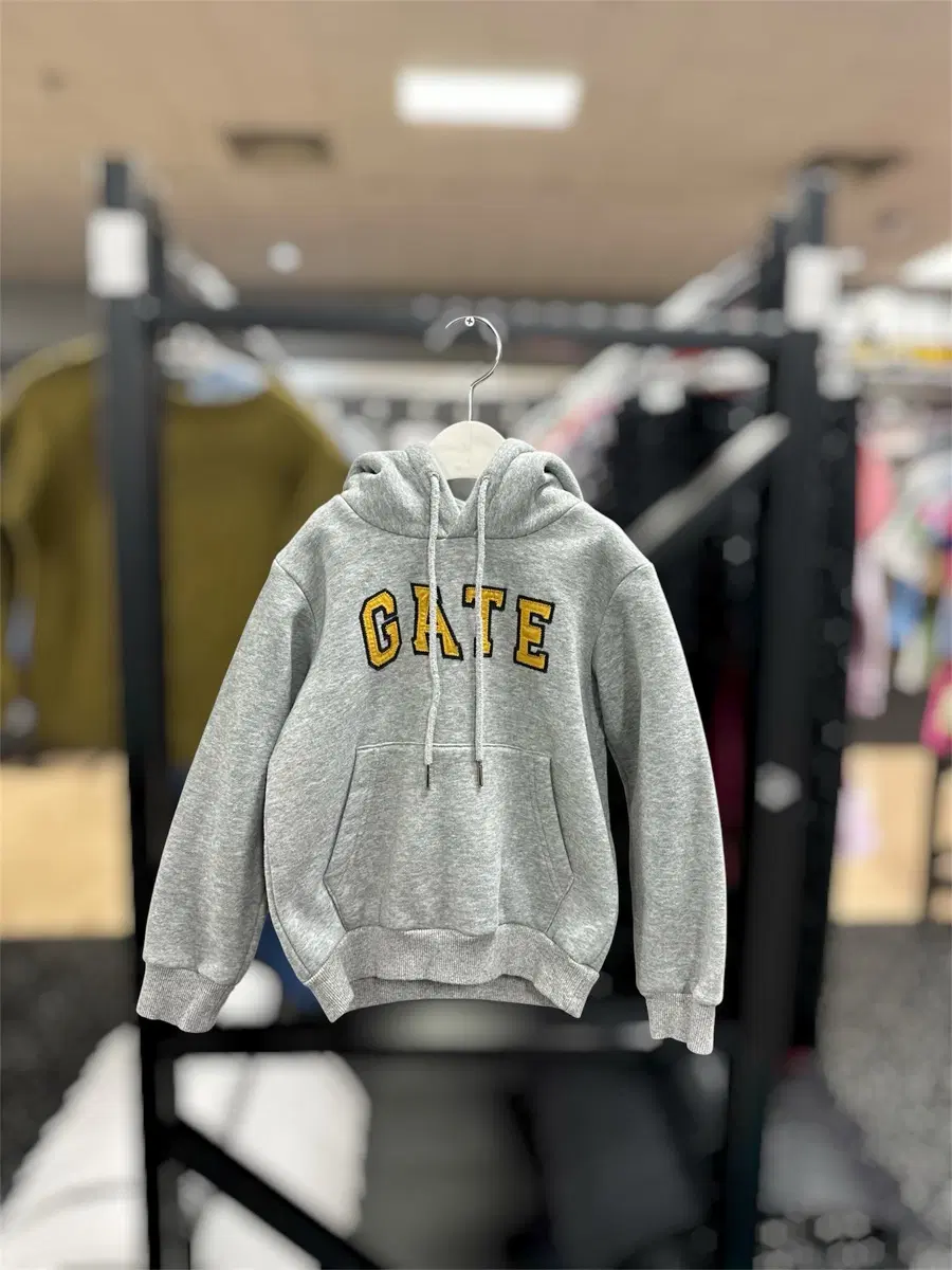 [C48] GATE 그레이 키즈 기모 후드티