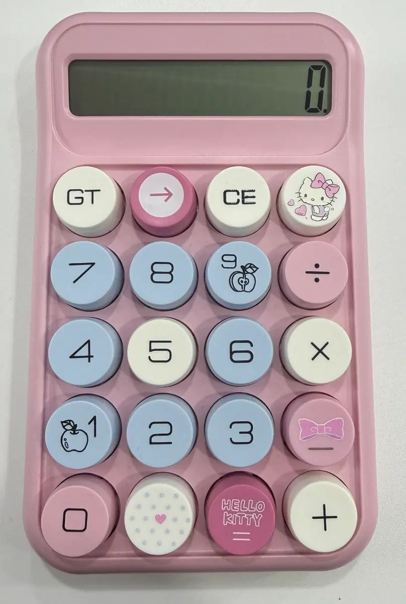 헬로키티 핑크 계산기