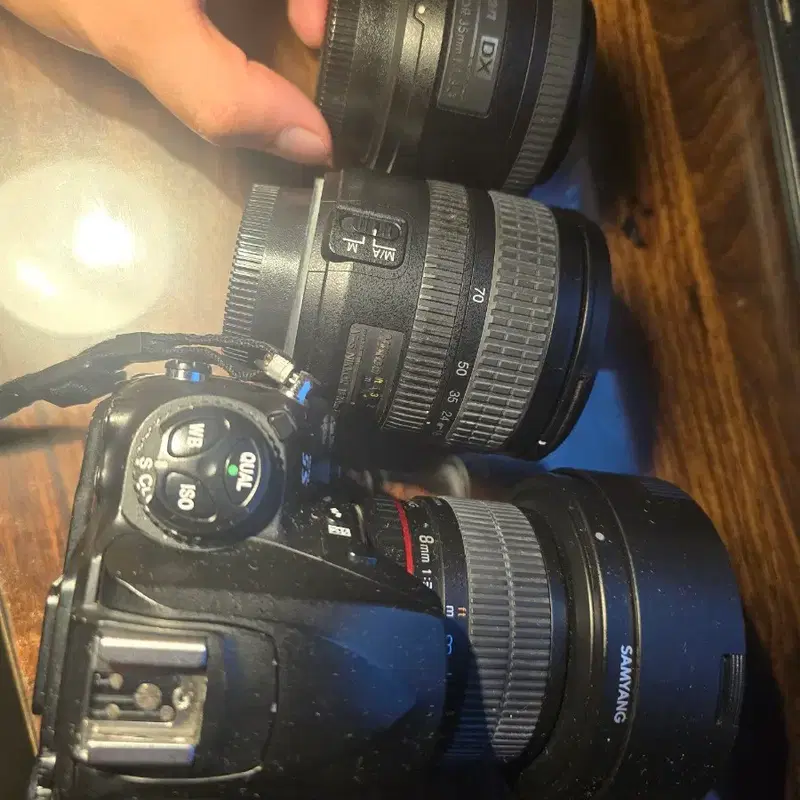 후지필름 s5 pro + 렌즈 3종( 교환가능 )