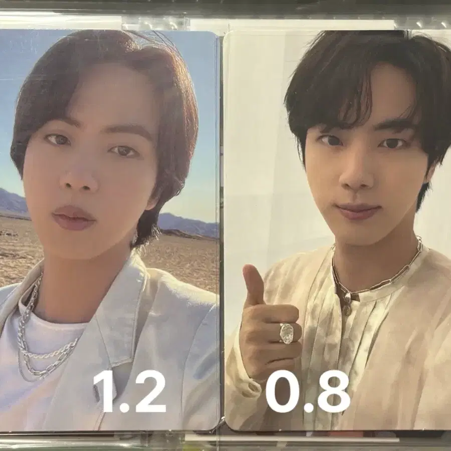 bts 방탄 진 석진 포카 프루프 위버스 특전 컴팩트 포카 proof 석진 진 포카 jin