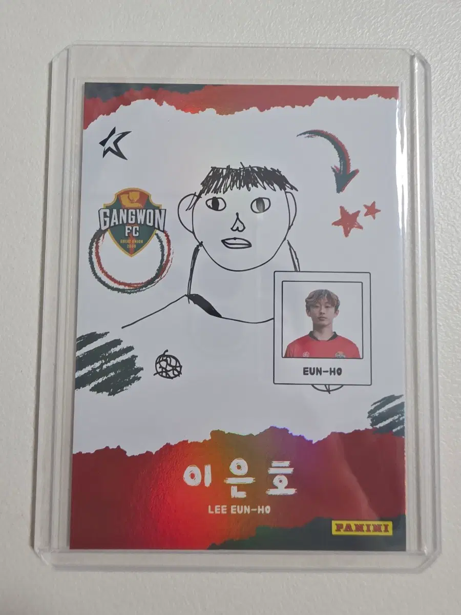 2026 k리그 파니니 이은호 드로잉 카드 강원fc