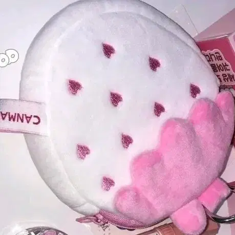 올리브영 캔메이크 딸기 파우치