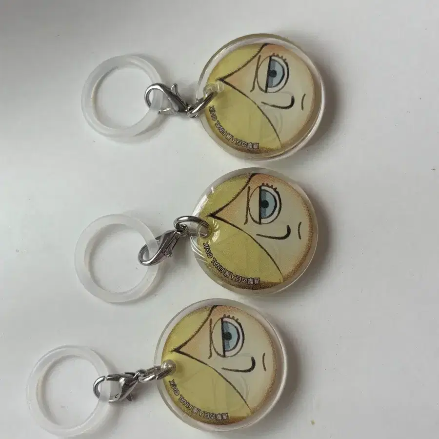 진격의 거인 진격거 전시회 메지루시 키링 애니