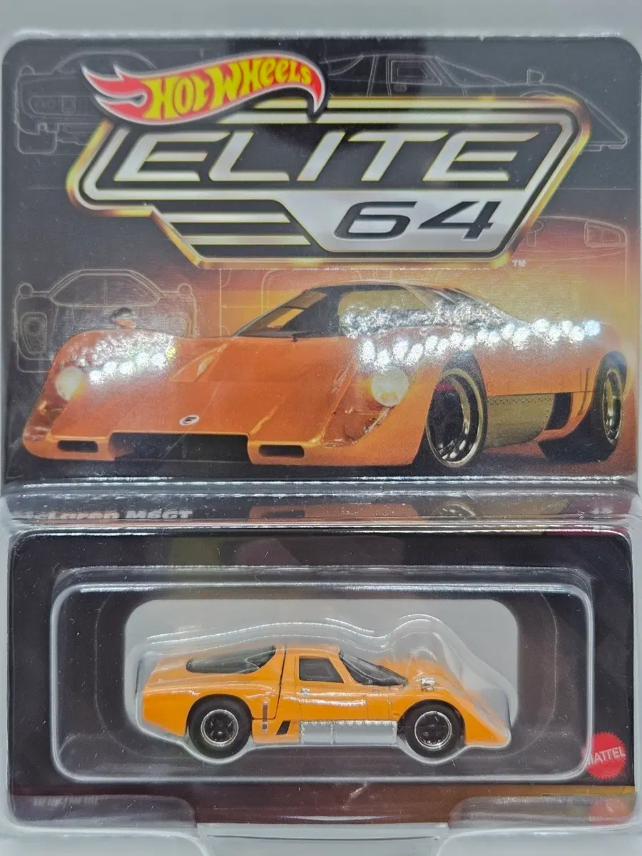 1:64 핫휠 엘리트 64 맥라렌 M6 GT
