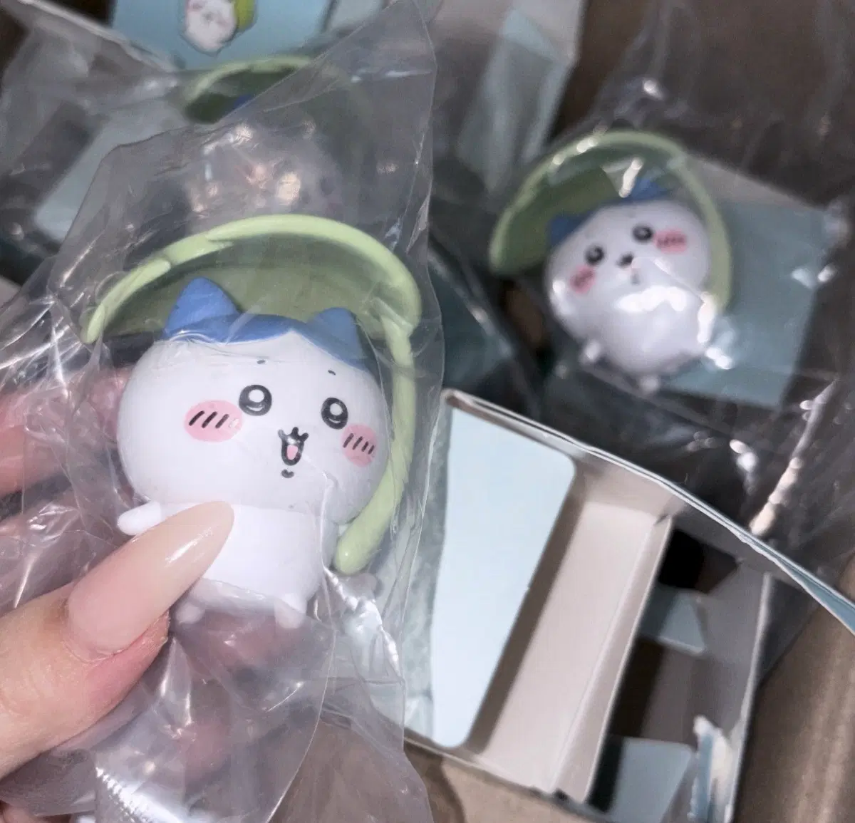 치이카와 우산 피규어 쿠리 교환