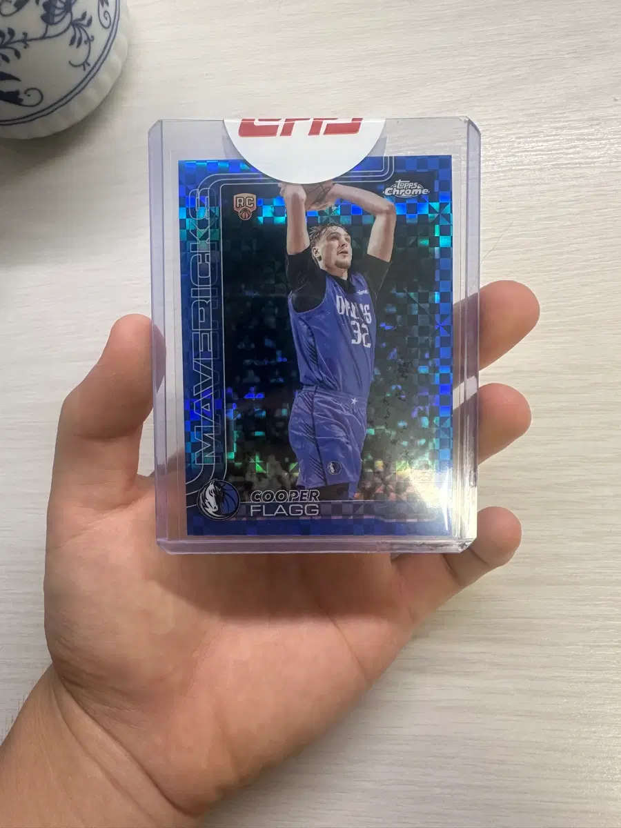 NBA 쿠퍼 플래그 블루 x fractor sealed