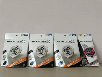 베이블레이드X UX-20 글로리 발키리LF 3개 + UX-00 1개