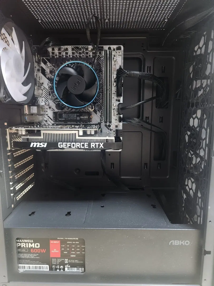 i5 14400F msi 3050 ddr5 16x2 500g 1tb 게이밍 본체 PC