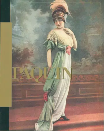 도록 도미니크 시로 감수 파캥 의상전 PAQUINS 1891-1956 (1980년)